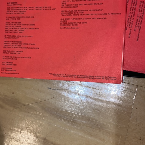 RARE VINTAGE THE BEATLES / 1962-1966 1973 Apple records vinyl FIRST PRESS - Picture 6 of 7